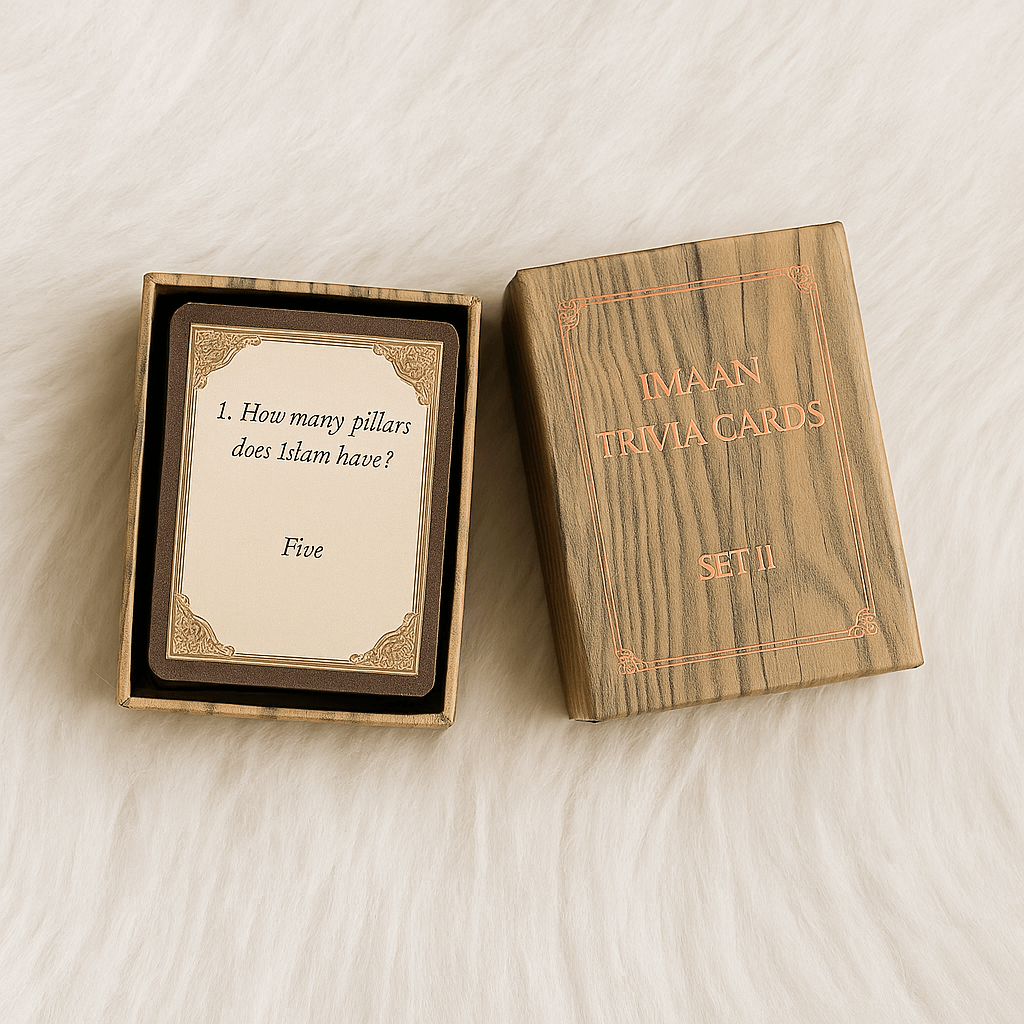 Imaan Trivia Cards (The Barakah Box)
