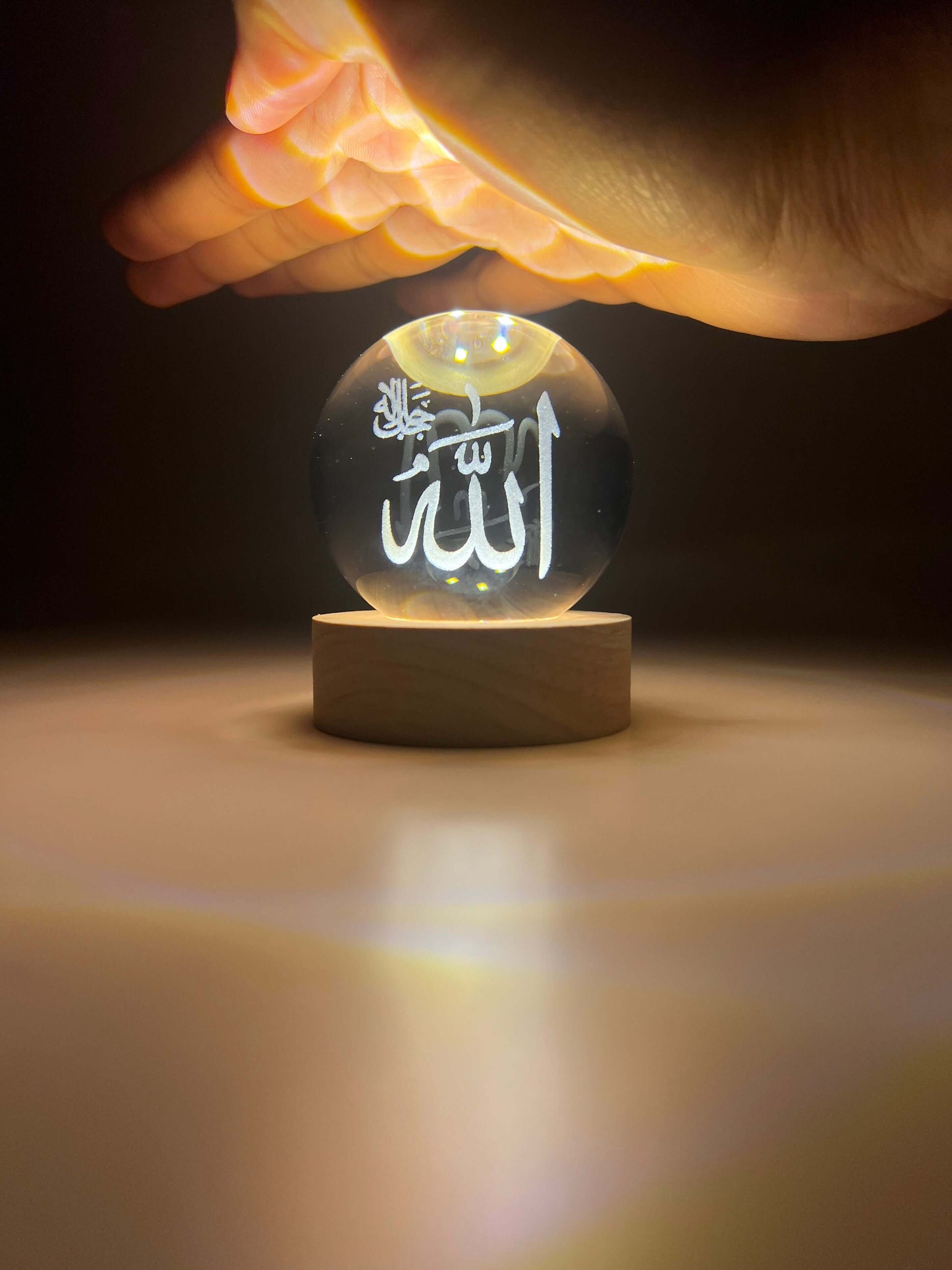 The Halal Globe โ Crystal of Faith