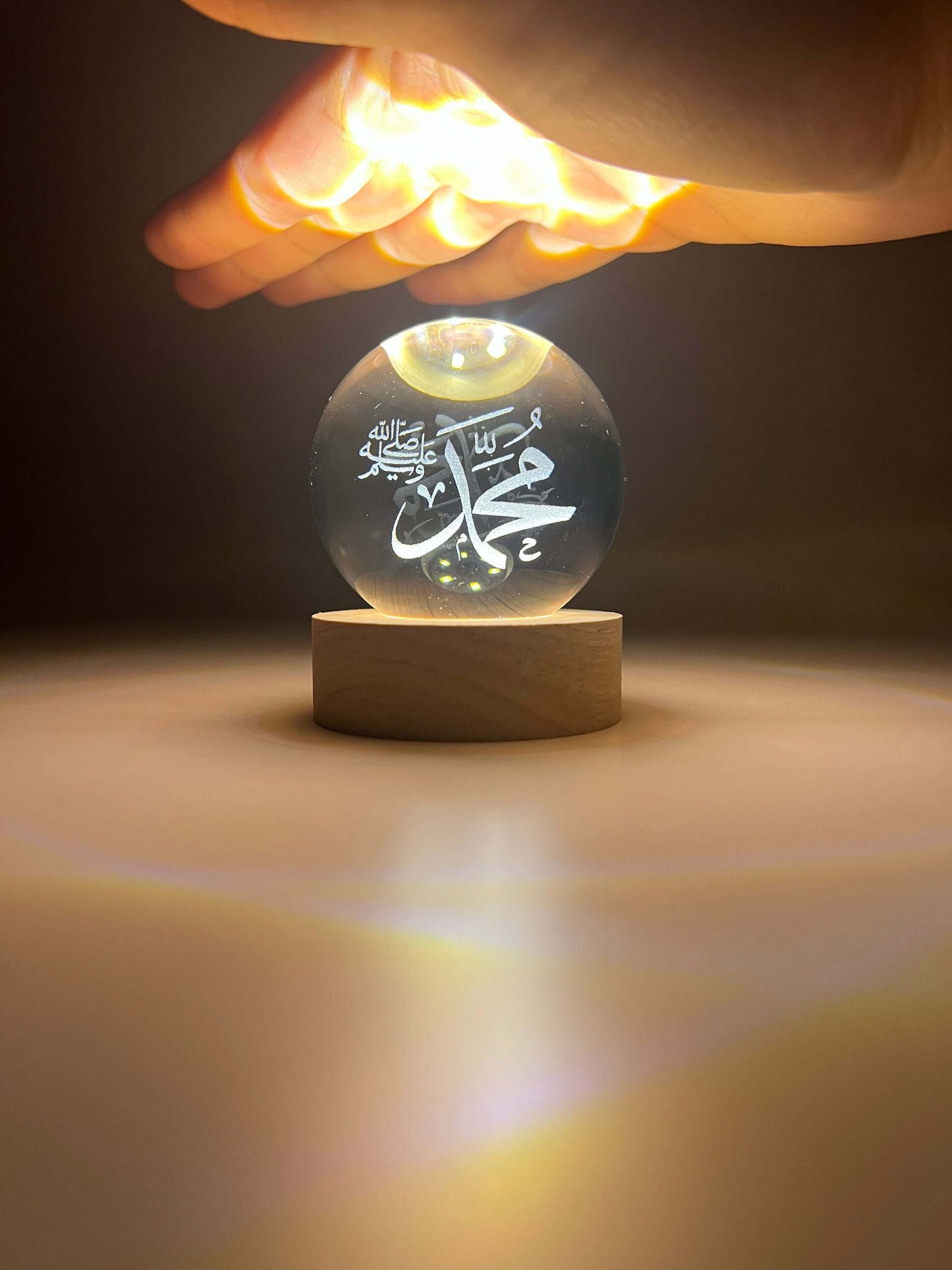 The Halal Globe โ Crystal of Faith
