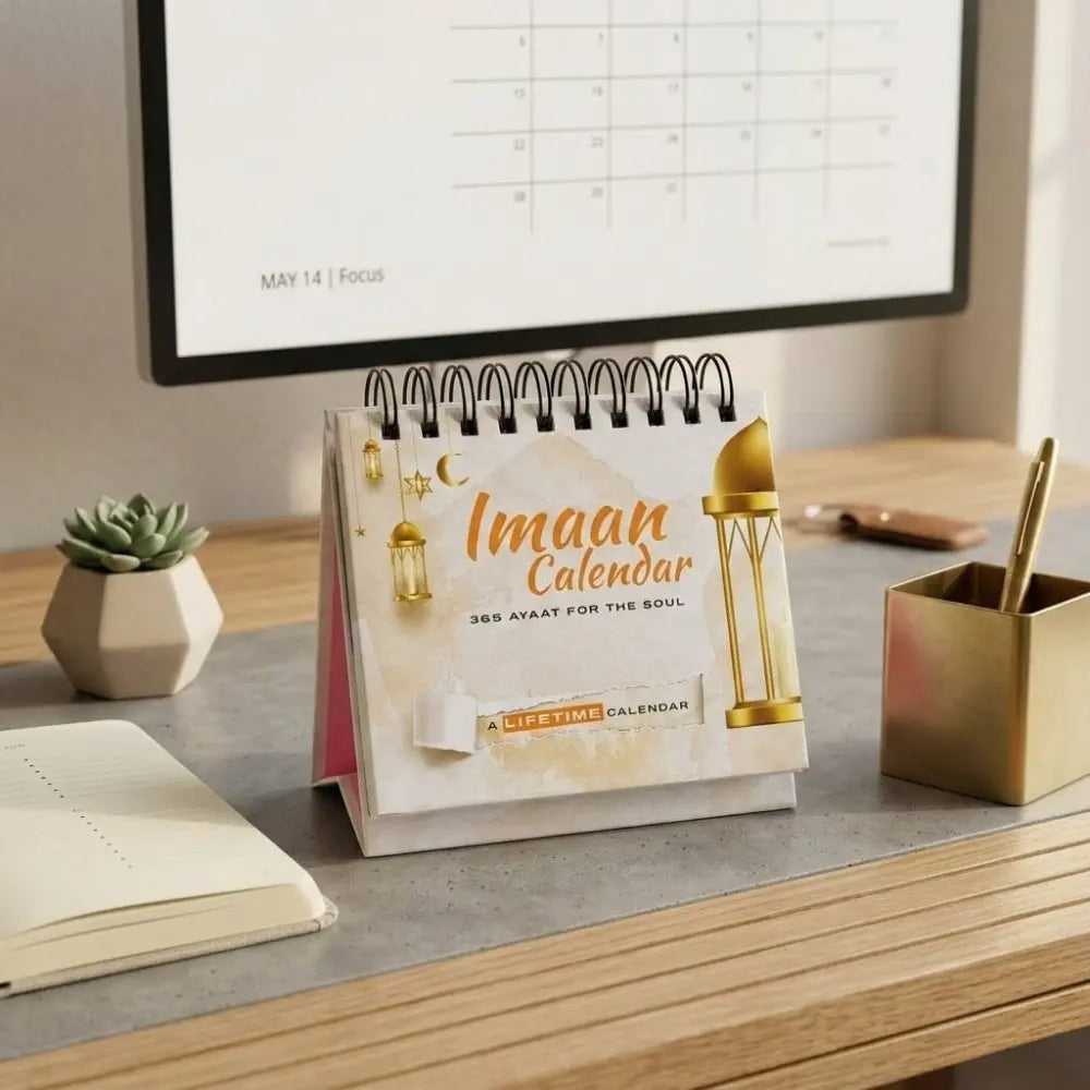Imaan Lifetime Desk Calendar