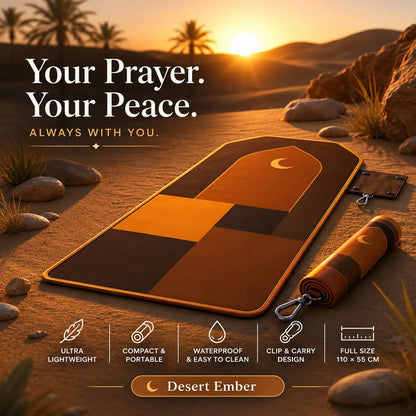 Safar Janamaz™ | Portable Prayer Mat