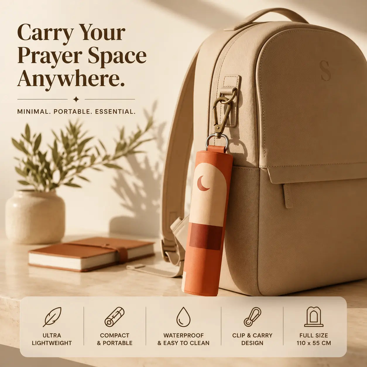 Safar Janamaz™ | Portable Prayer Mat