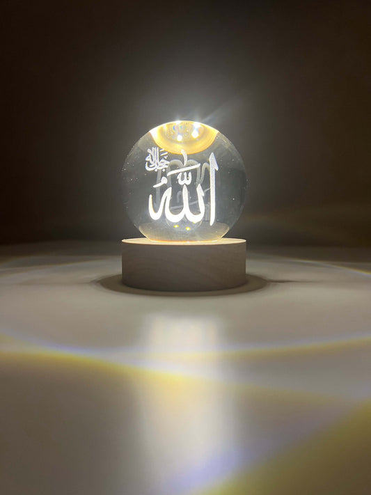 The Halal Globe – Crystal of Faith
