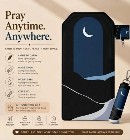 Safar Janamaz™ – Compact Travel Prayer Mat